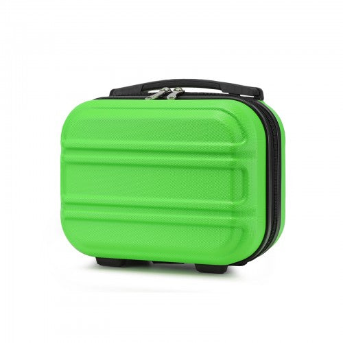 K1871-1L - Kono 12 Inch Lightweight Hard Shell ABS Vanity Case - Green | Neil's Luggage Store