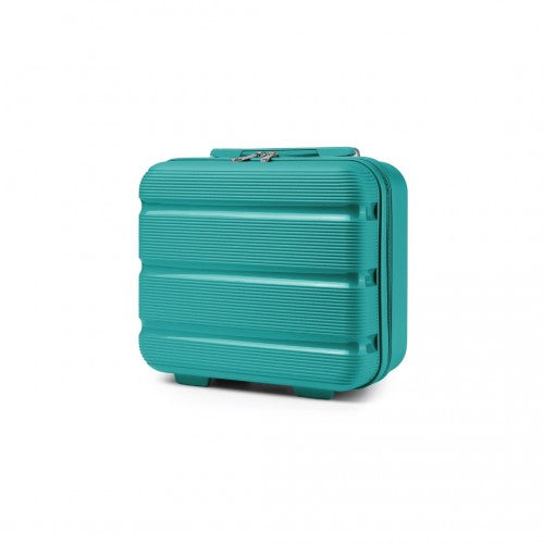 K2092L - Kono 14 Inch Bright Hard Shell PP Vanity Case - Blue | Neil's Luggage Store