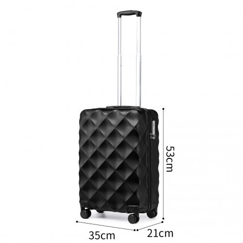 British Traveller Ultralight ABS Polycarbonate 3 Piece Luggage Set With TSA Lock | Neil's Luggage Store