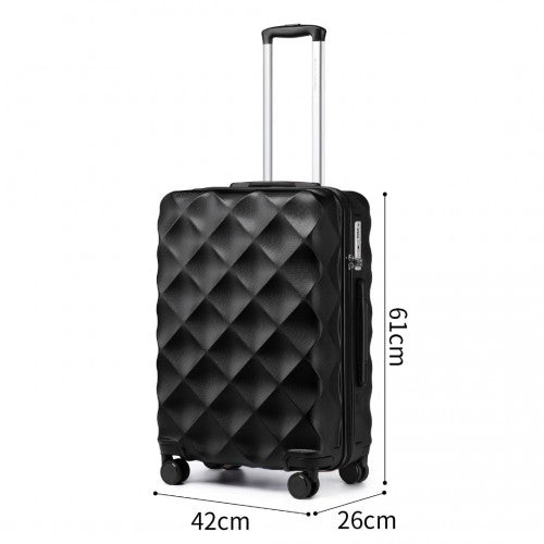 British Traveller Ultralight ABS Polycarbonate 3 Piece Luggage Set With TSA Lock | Neil's Luggage Store