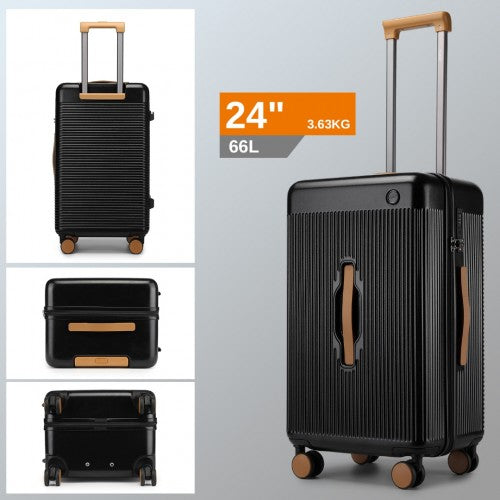 Kono 24 Inch Premium Hard Shell Suitcase With TSA Lock And Multi Handles | Neil's Luggage Store