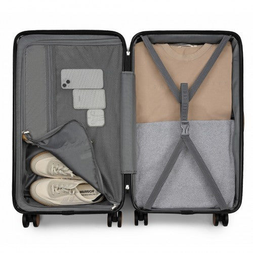 Kono 24 Inch Premium Hard Shell Suitcase With TSA Lock And Multi Handles | Neil's Luggage Store