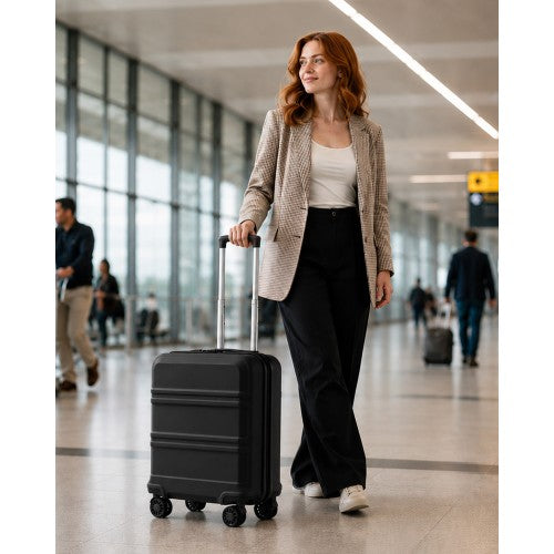 Kono 16 Inch ABS PC Hard Shell Carry On Cabin Suitcase With Spinner Wheels | Neil's Luggage Store