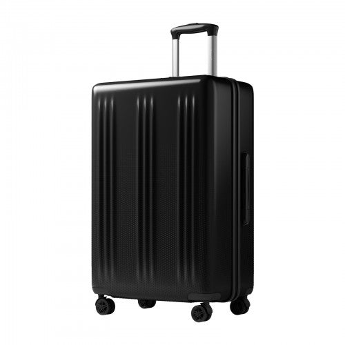 KSK2583 - Kono Premium ABS+PC 28 Inch Hard Shell Large Travel Suitcase for Long Haul Travel with TSA Lock - Black | Neil's Luggage Store