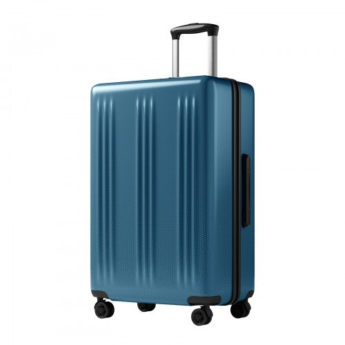KSK2583 - Kono Premium ABS+PC 28 Inch Hard Shell Large Travel Suitcase for Long Haul Travel with TSA Lock - Navy | Neil's Luggage Store