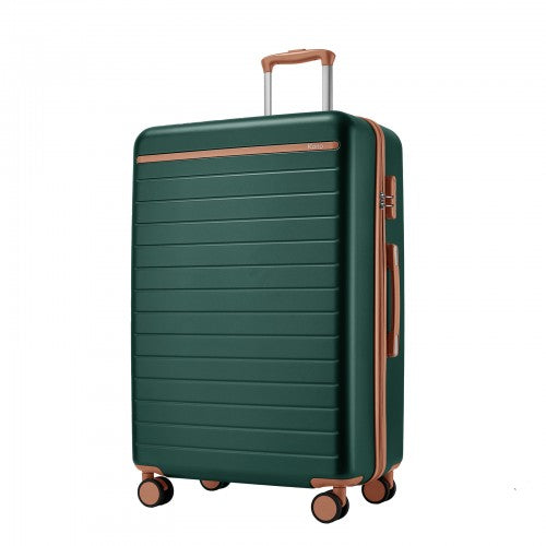 Kono 28 Inch Scratch Resistant Hardshell Suitcase With Spinner Wheels | Neil's Luggage Store