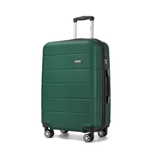 Kono 24 Inch Hard Shell Suitcase With 360 Spinner Wheels And Organized Interior | Neil's Luggage Store