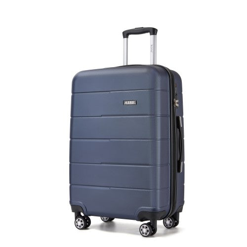 Kono 24 Inch PC Hard Shell Suitcase With Silent Spinner Wheels | Neil's Luggage Store