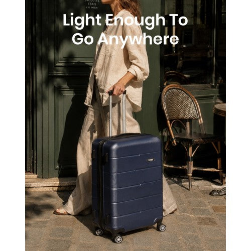 Kono 24 Inch PC Hard Shell Suitcase With Silent Spinner Wheels | Neil's Luggage Store