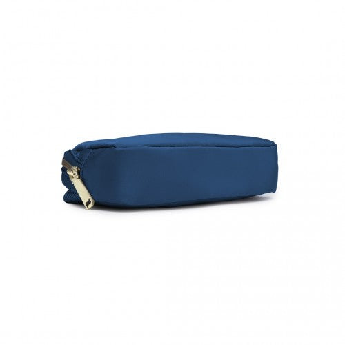 L2337 - Miss Lulu Lightweight Stylish Water-Resistant Casual Bum Bag - Navy | Neil's Luggage Store