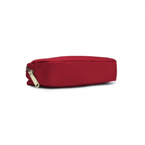 L2337 - Miss Lulu Lightweight Stylish Water-Resistant Casual Bum Bag - Burgundy | Neil's Luggage Store