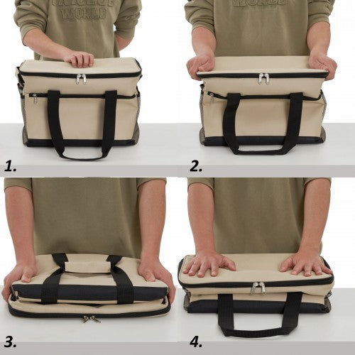 LBK2535S - Kono Small 20L Portable Lunch Bag with Enhanced Insulation–Compact & Convenient for Travel and Commuting - Khaki | Neil's Luggage Store