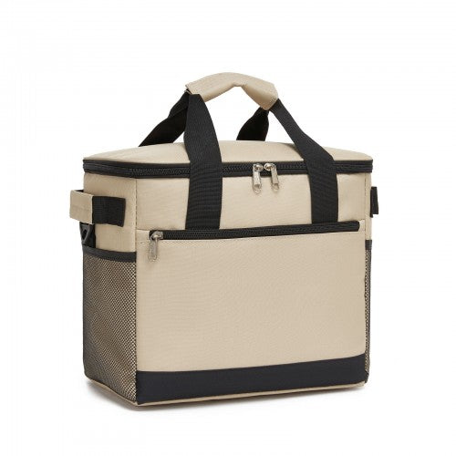 LBK2535S - Kono Small 20L Portable Lunch Bag with Enhanced Insulation–Compact & Convenient for Travel and Commuting - Khaki | Neil's Luggage Store