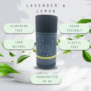 Lavender and Lemon Natural Deodorant - 70ml