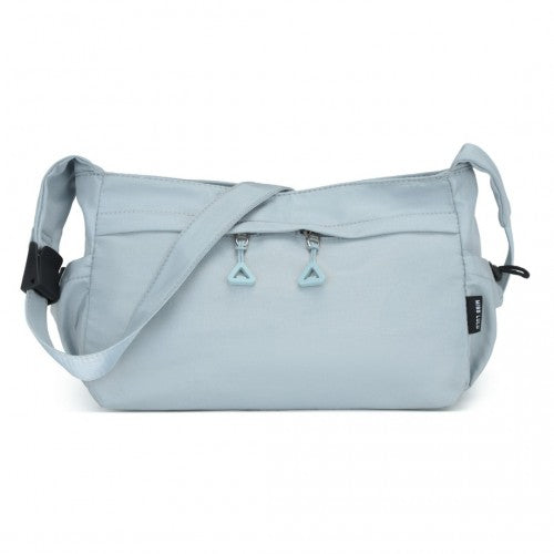 MSM2424 - Miss Lulu Ultra-Light Water-Resistant Urban Casual Commuter Crossbody Bag - Blue | Neil's Luggage Store