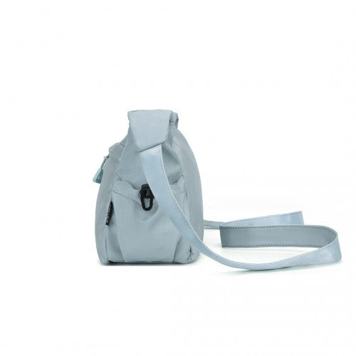 MSM2424 - Miss Lulu Ultra-Light Water-Resistant Urban Casual Commuter Crossbody Bag - Blue | Neil's Luggage Store