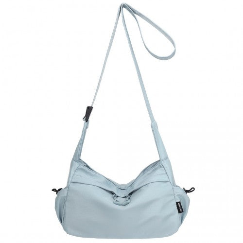 MSM2424 - Miss Lulu Ultra-Light Water-Resistant Urban Casual Commuter Crossbody Bag - Blue | Neil's Luggage Store