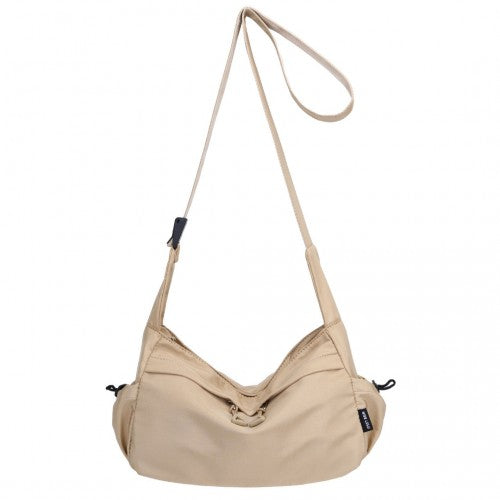 MSM2424 - Miss Lulu Ultra-Light Water-Resistant Urban Casual Commuter Crossbody Bag - Khaki | Neil's Luggage Store