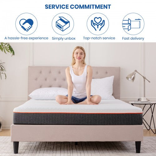 MTS006 - Good Nite Comfort Memory Foam Mattress – 16cm Thick Pressure Relief Mattress with Cooling Foam & Supportive 3-Layer Design - 90X190X16cm | Neil's Luggage Store