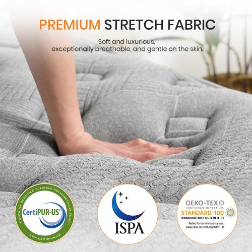 MTS007 Good Nite 7 Zone Hybrid Pocket Springs Mattress Medium Firm 120x190x25cm | Neil's Luggage Store
