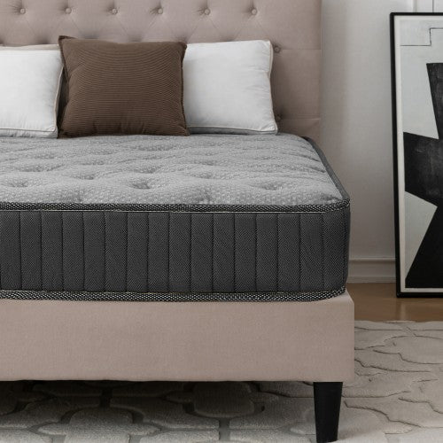 MTS009 - Good Nite 18cm Medium Firm Memory Foam and Bonnell Spring Mattress – Pressure Relief, Cooler Sleep - 135x190x18cm | Neil's Luggage Store
