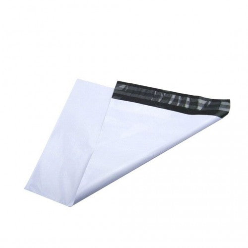MAIL M 100 - Poly Mail Bags Medium Size 10"x14" Waterproof, Tear-Resistant, Self-Seal Postal Bags - 100 Pieces
