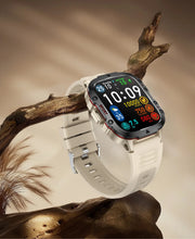 Men Military Rugged Smart Watch IP68 5ATM Outdoor Sports Fitness Tracker 1.96