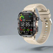 Men Military Rugged Smart Watch IP68 5ATM Outdoor Sports Fitness Tracker 1.96