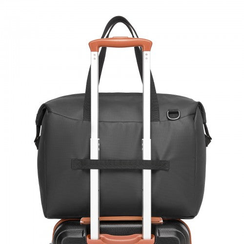 TVK2522 - Kono 40×30×20cm Cabin Approved Travel Bag - Versatile Carry-On Shoulder Bag for Travel, Gym, Business & Daily Use - Black | Neil's Luggage Store