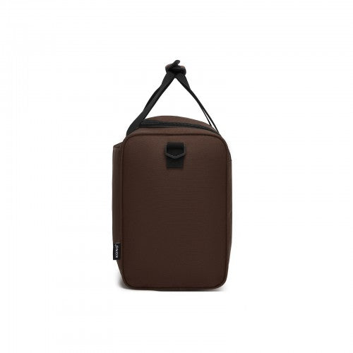 TVK2526 - Kono Spacious Airline-Approved Cabin Travel Duffel (40×30×20 cm) - Roomy Weekender with U-Zip Opening - Brown | Neil's Luggage Store
