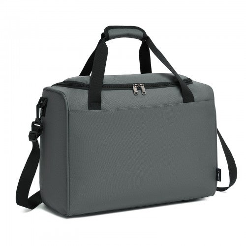 Kono Airline Approved Cabin Travel Duffel Bag Grey 40 x 30 x 20 cm | Neil's Luggage Store