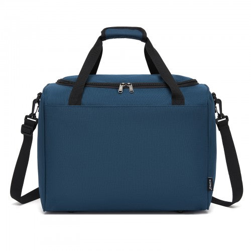 TVK2526 - Kono Spacious Airline-Approved Cabin Travel Duffel (40×30×20 cm) - Roomy Weekender with U-Zip Opening - Navy | Neil's Luggage Store