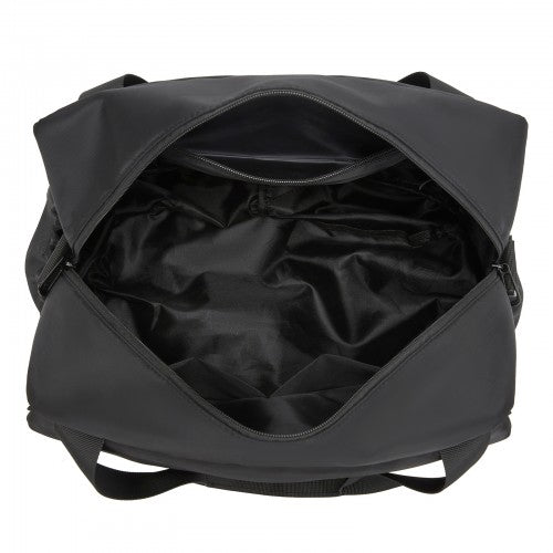 TVK2613 - Kono Expandable Cabin Travel Bag 40×30×20cm - Large Capacity, Water-Resistant, Multi-Compartment Weekend & Carry-On Tote - Black