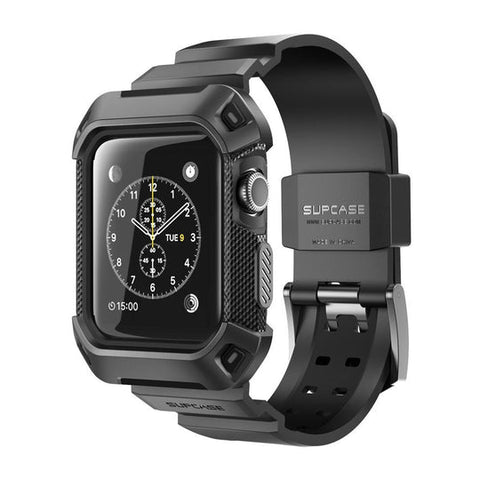 Supcase UBPro Apple Watch Case for Apple Watch Series 3 (42mm) and Apple Watch Series 1 (2015) & Series 2 (2016) - Black