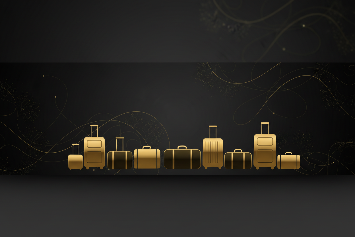 Dark Luxury Travel Background