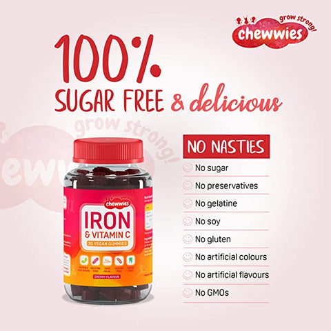Gummies with Iron and vitamin C