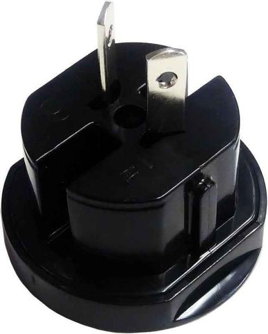 Universal Power Adapter with Electrical Plug for European US, EU, UK, AU Black