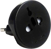 Universal Power Adapter with Electrical Plug for European US, EU, UK, AU Black