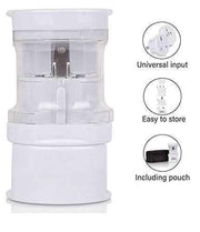 Universal Power Adapter with Electrical Plug for European US, EU, UK, AU White