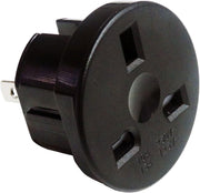 Universal Power Adapter with Electrical Plug for European US, EU, UK, AU Black